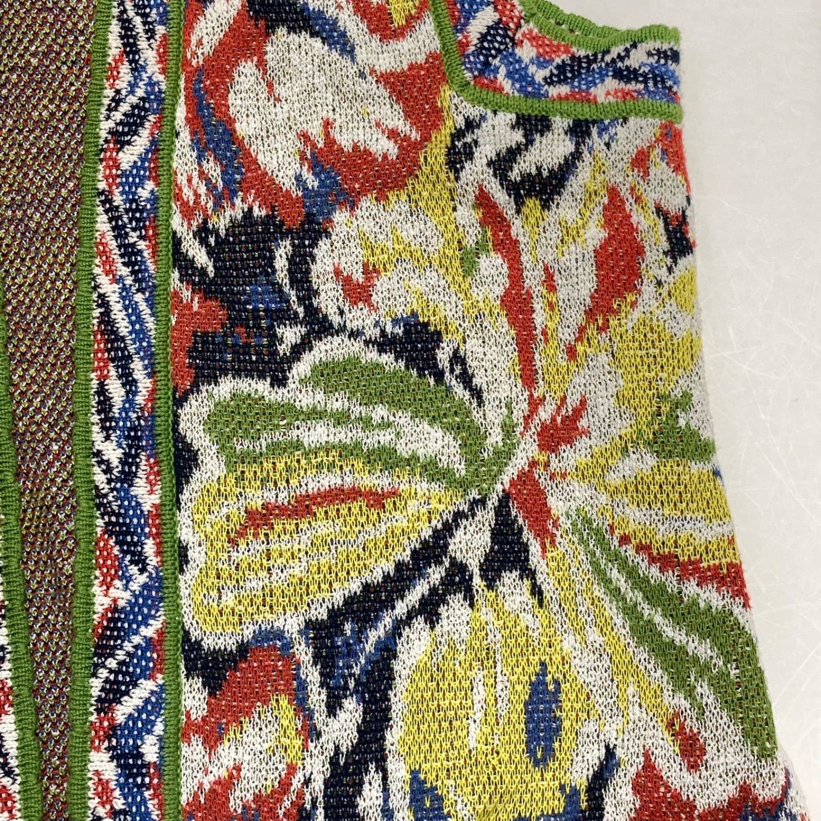 MISSONI ミッソーニ KNIT VEST コットンニット ベスト チョッキ