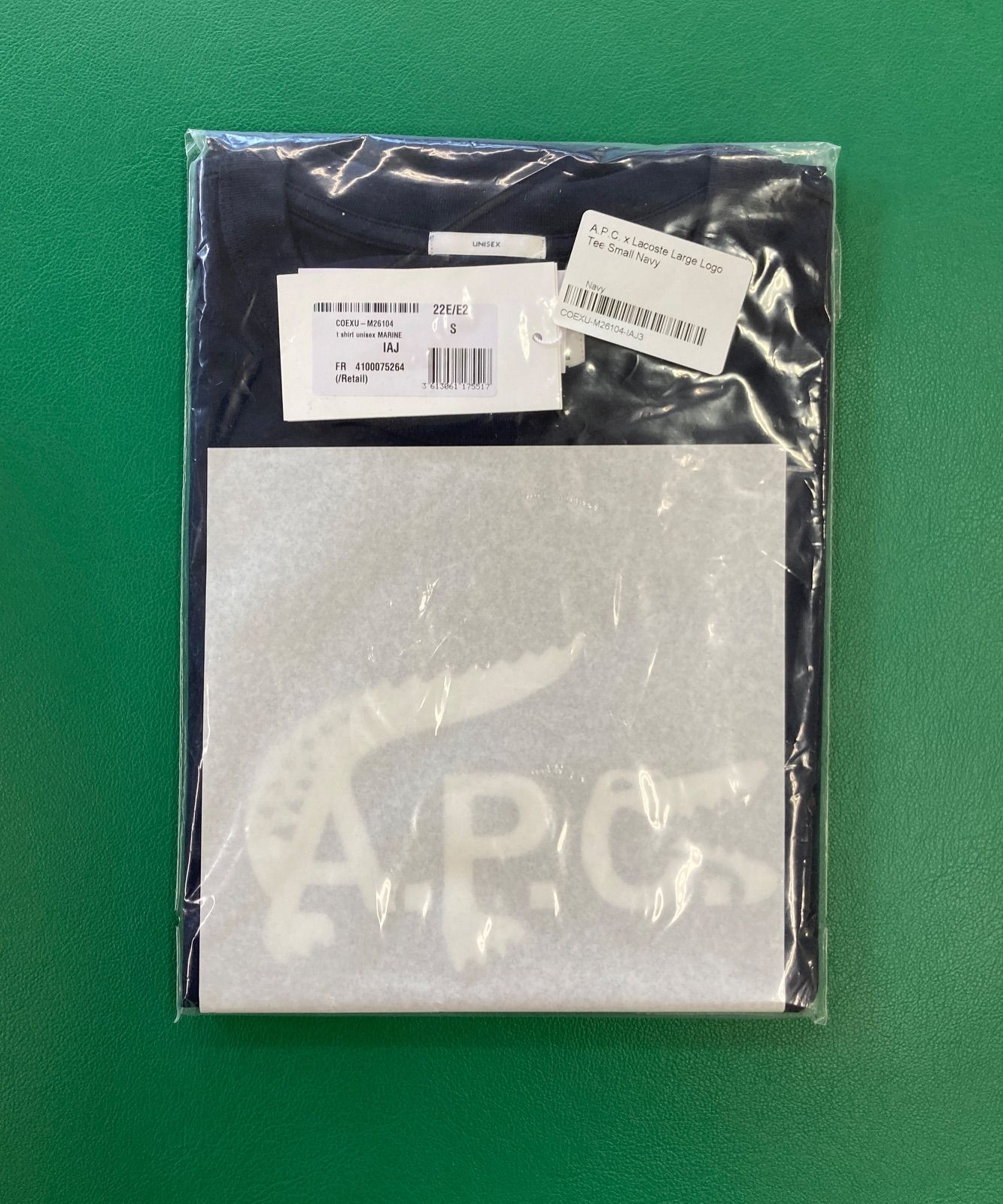 A.P.C. LACOSTE ラコステ Tシャツ M S APC ビッグロゴ - セレクト