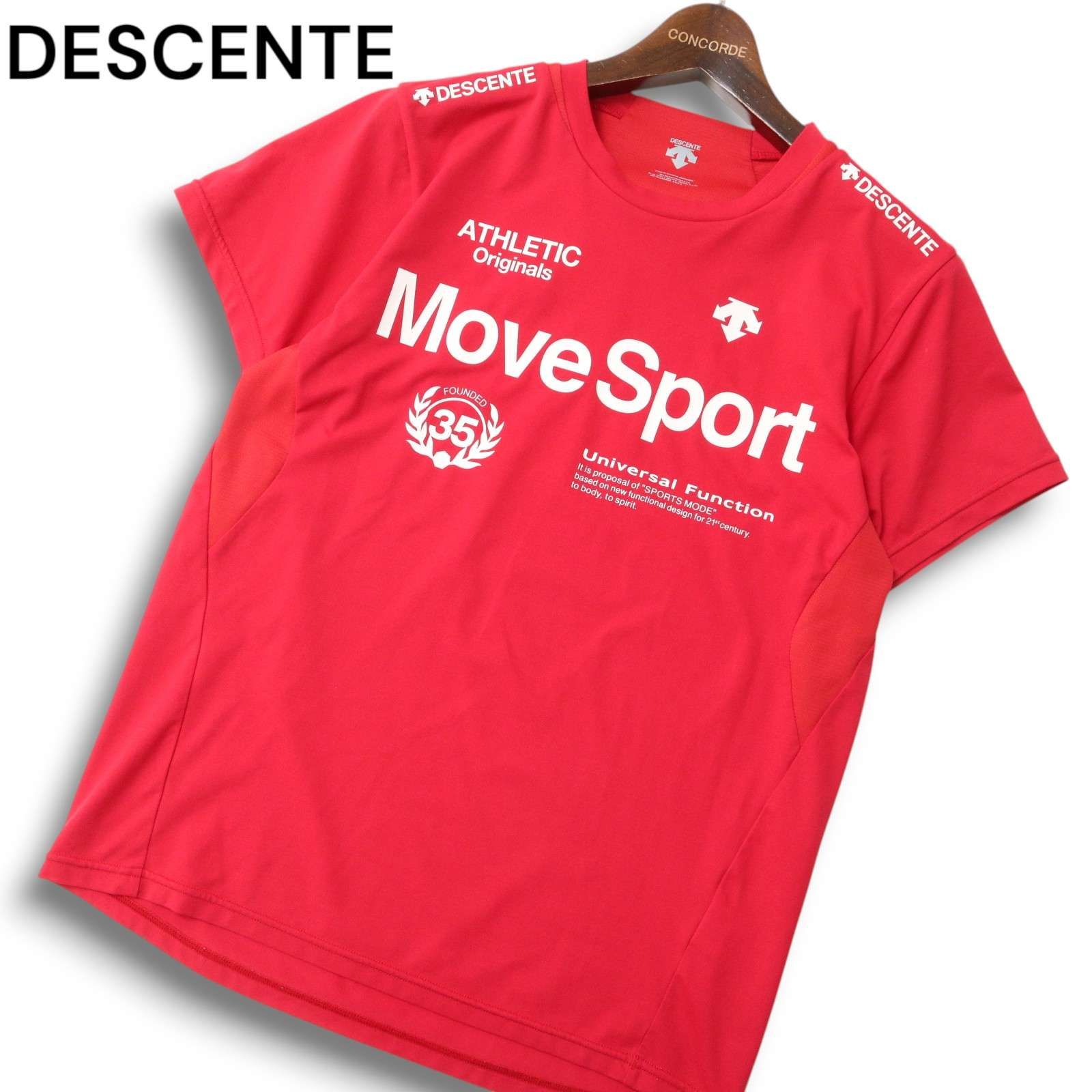 DESCENTE デサント 春夏 Move Sport☆ プリント 半袖 カットソー T