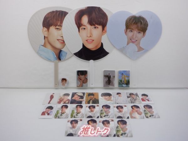 SEVENTEEN DK グッズセット ドギョム うちわ ハート型 トレカ 缶