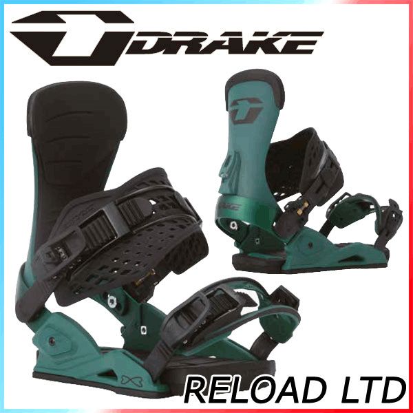 24-25 DRAKE / ドレイク RELOAD LTD リロードリミテッド メンズ レディース ビンディング バインディング スノーボード ラントリ カービング FNTC 2025