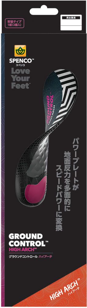 ミューラー MUELLER スペンコ グラウンドコントロール ハイアーチ M  22061 ブラック