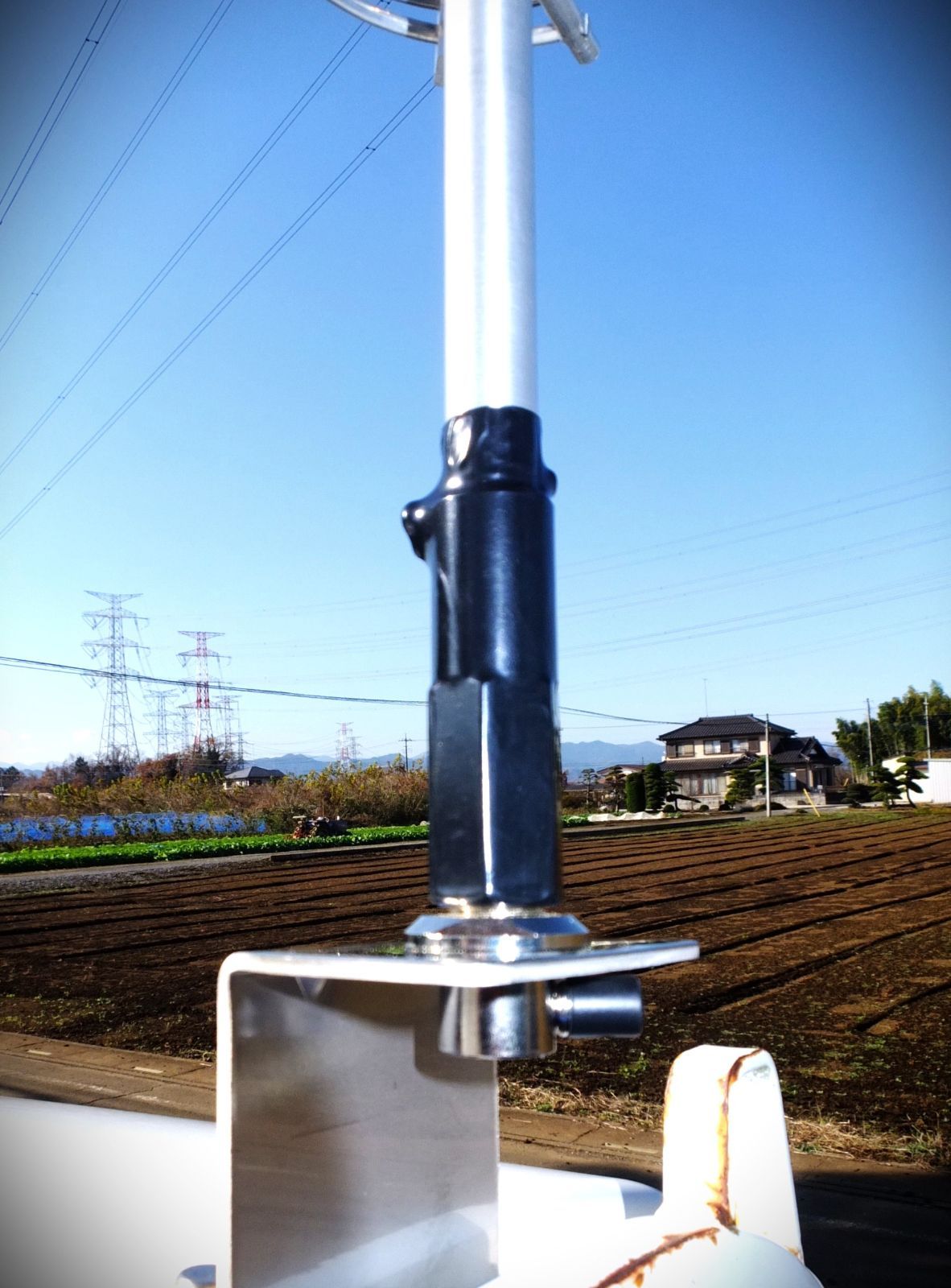 AM小型軽量 デコトラUFOアンテナ27-28MHz 1/4λ 耐圧500W AM小型軽量☆デコトラUFOアンテナ27-28MHz 1/4λ 耐圧500W☆（MC