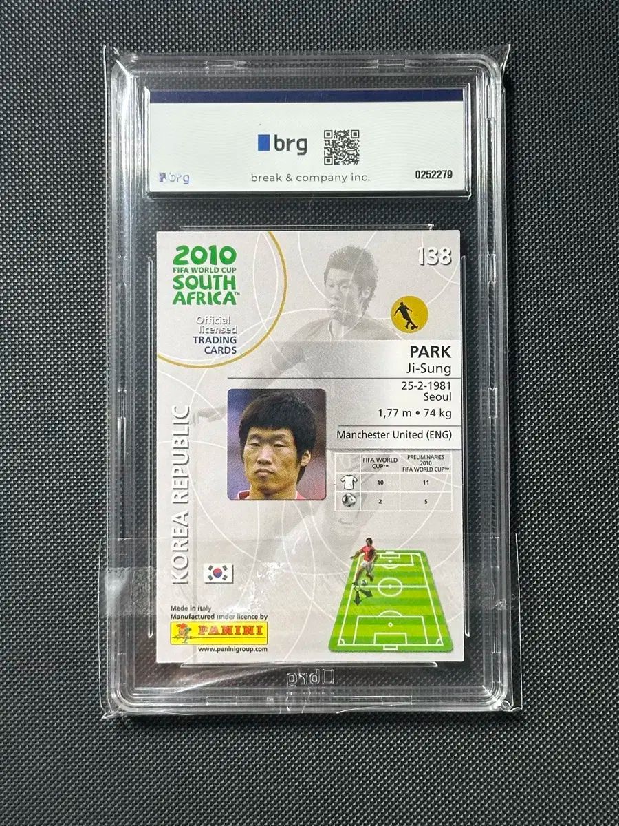 2010 WORLD CUP パク チソン JISUNG サッカーカード brg9 等級カード iKON アイコン MATCH