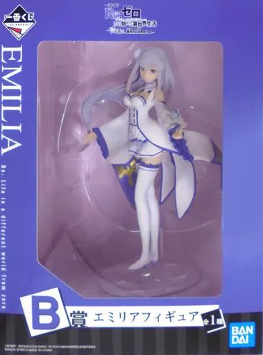 【中古】開封)B賞 エミリア フィギュア ｢一番くじ Re：ゼロから始める異世界生活-物語は、To be continued-｣[18][240018379204] 中古】開封)B賞 エミリア フィギュア ｢一番くじ Re：ゼロから