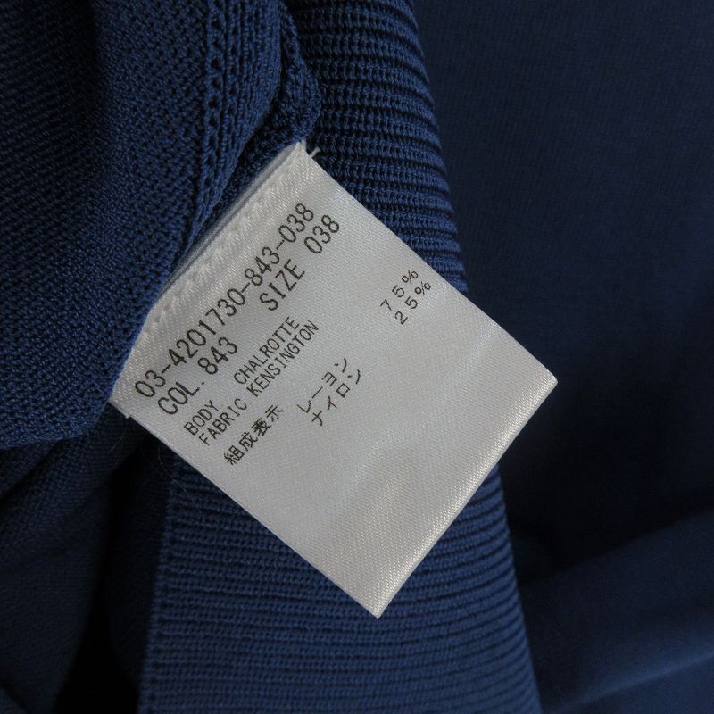 専用未使用タグ＊theory luxe Kensington Chalrotte セオリーリュクス theory luxe ノースリーブ ニット 24SS