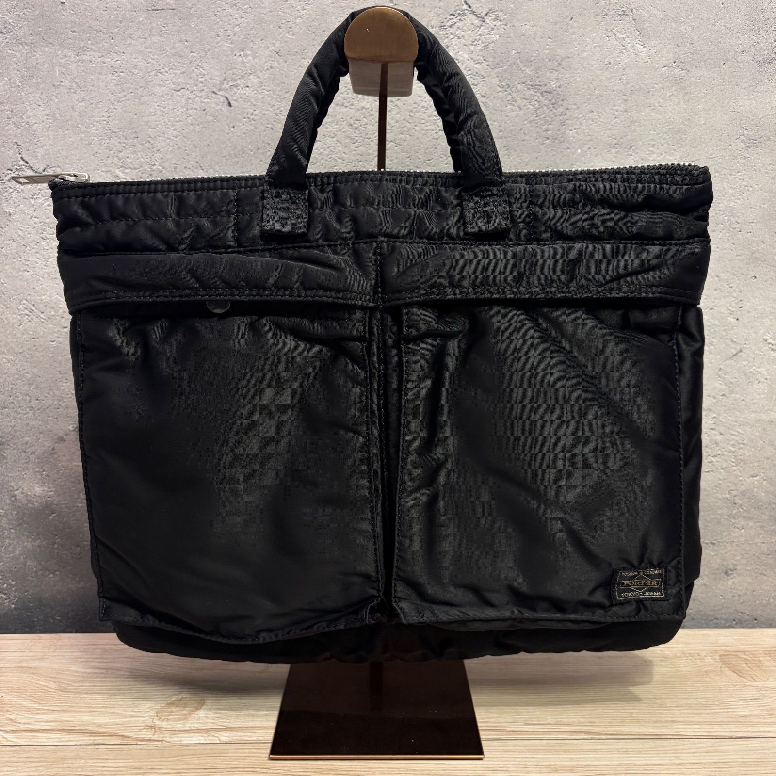 Poter ポーター タンカー トートバッグ　ビジネスバッグ　ナイロン　黒 Poter ポーター タンカー トートバッグ ビジネスバッグ ナイロン 黒