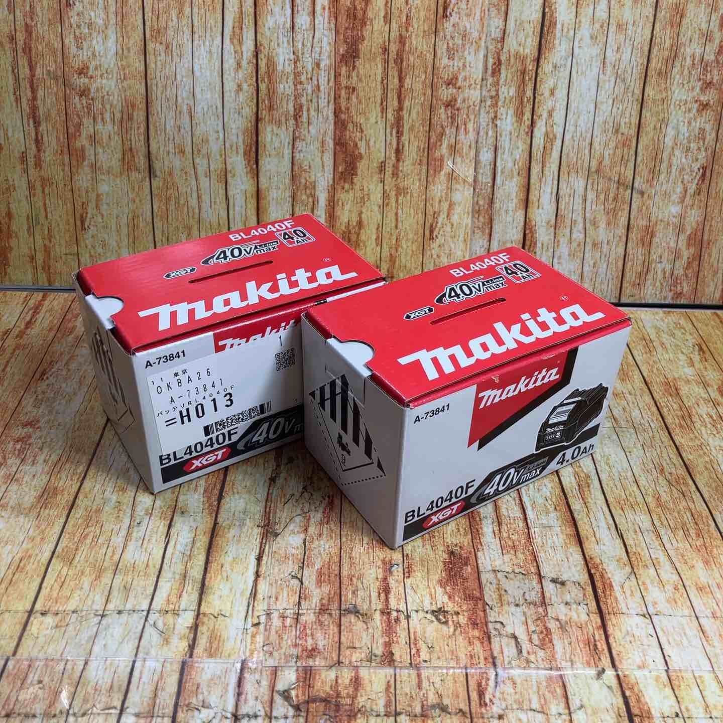 マキタ makita リチウムイオンバッテリー 40Vmax|4.0Ah BL4040F 2個セット 川崎店