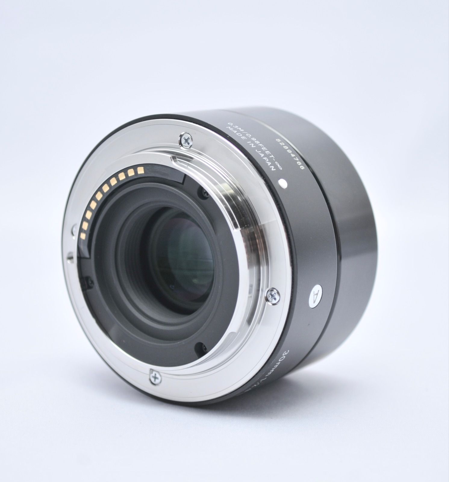 シグマ SIGMA 単焦点レンズ Art 30mm F2.8 DN ブラック ソニーEマウント用 ミラーレスカメラ専用 929701 - メルカリ