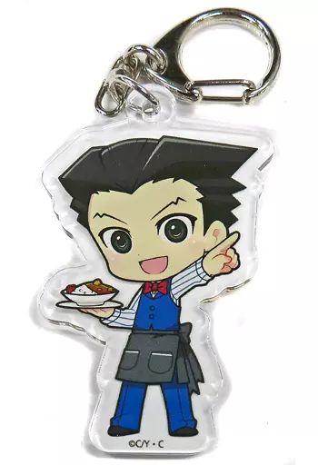 中古】キーホルダー・マスコット(キャラクター) 成歩堂龍一 「逆転裁判