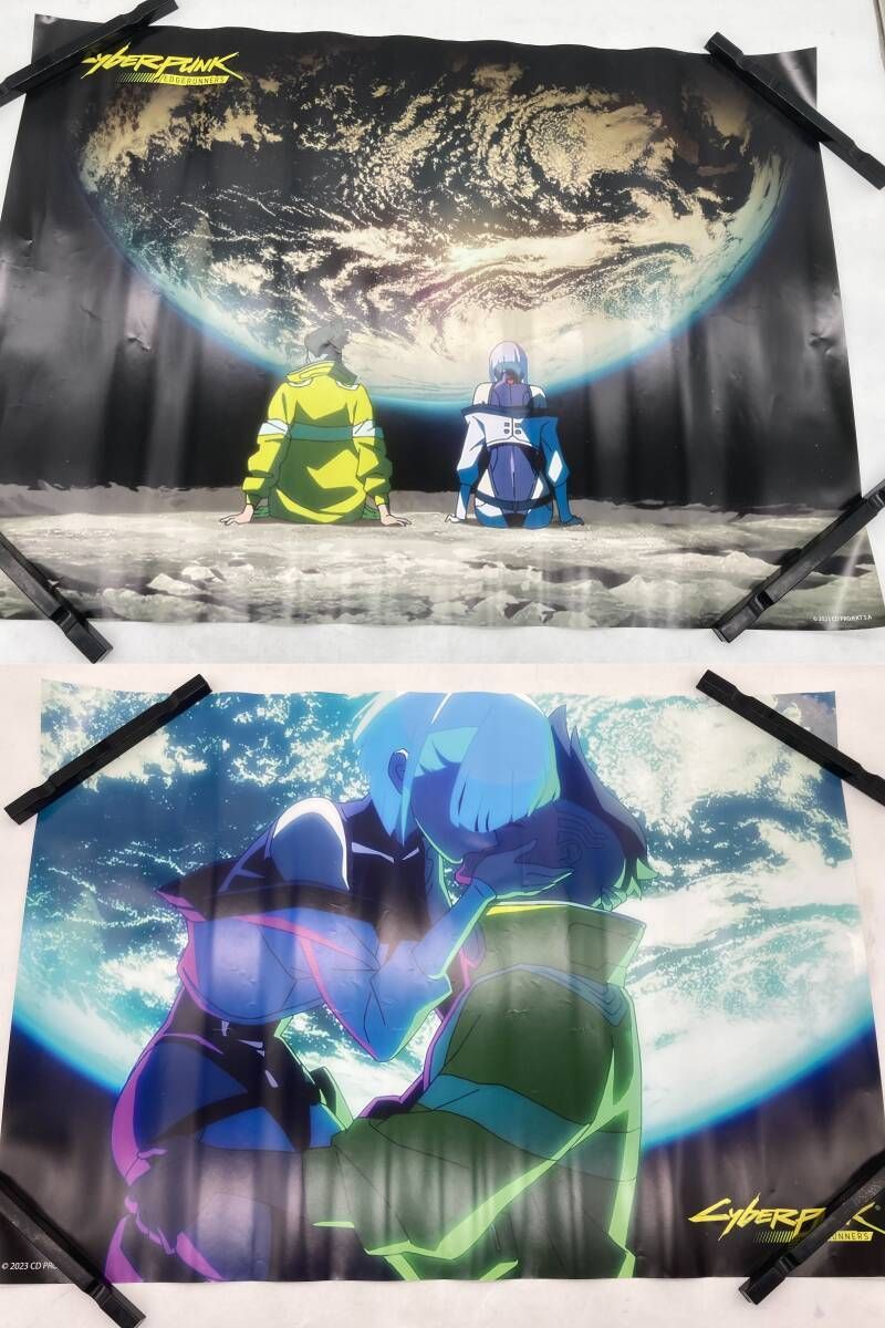 激 Cyberpunk Edgerunners サイバーパンク エッジランナーズ B2 ポスター 2点 セット アニメ