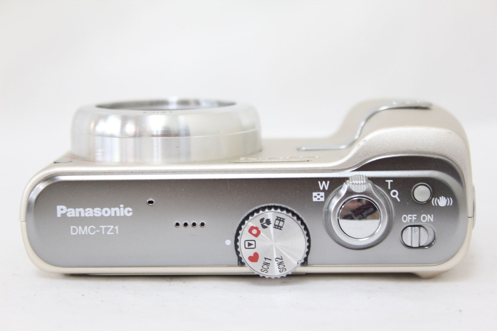 返品保証】 パナソニック Panasonic LUMIX DMC-TZ1 10x バッテリー付き