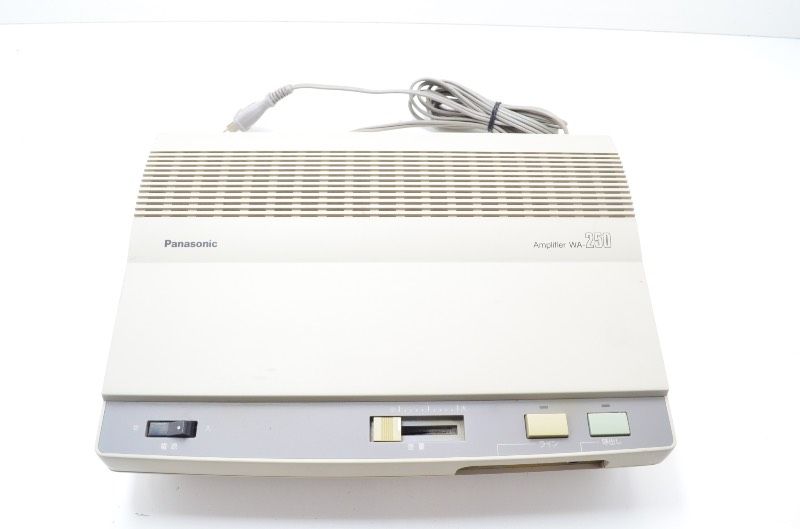 WA-250 放送用呼び出しアンプ Panasonic WA-250 パナソニック 呼び出しアンプ(ベーシックタイプ) WA-250