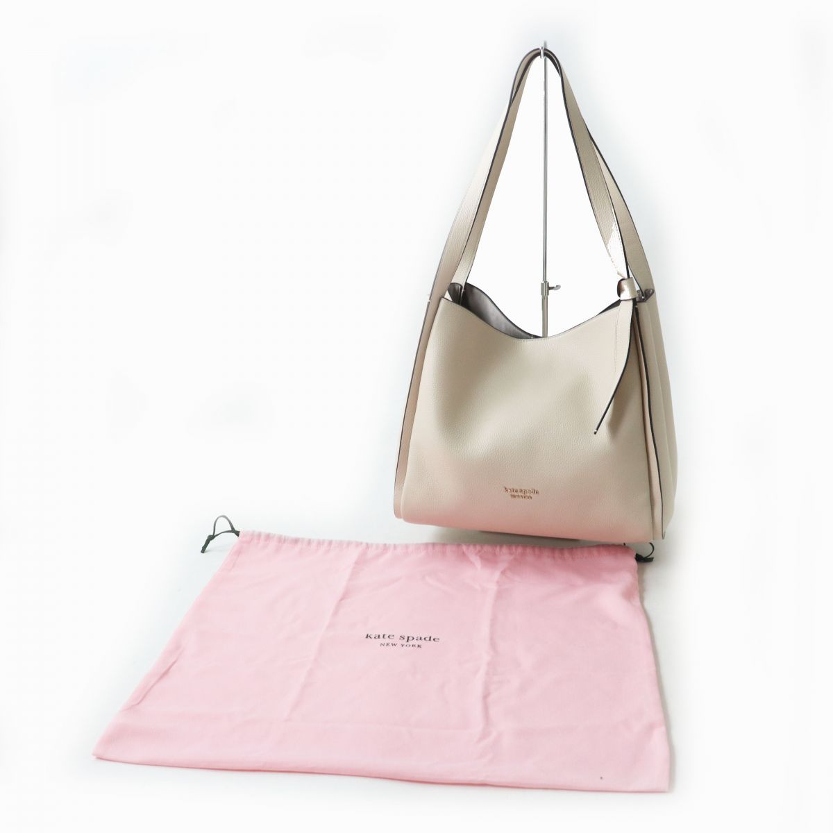 極美品◎定価61600円 kate spade ケイトスペード knott ノット ラージ 