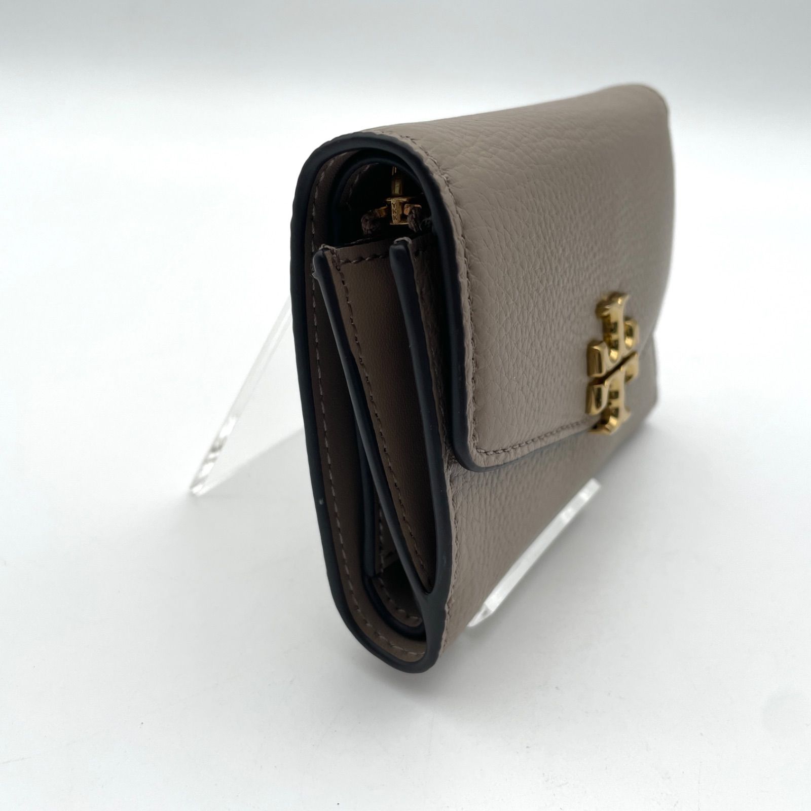 TORY BURCH キーケース ゴールド金具 TORY BURCH トリーバーチ キーケース レザー ゴールドロゴ