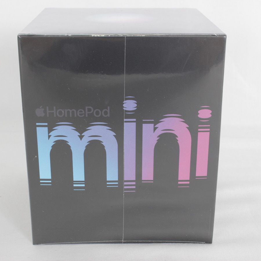 新品未開封】Apple HomePod mini MY5G2J/A スペースグレイ スマート 
