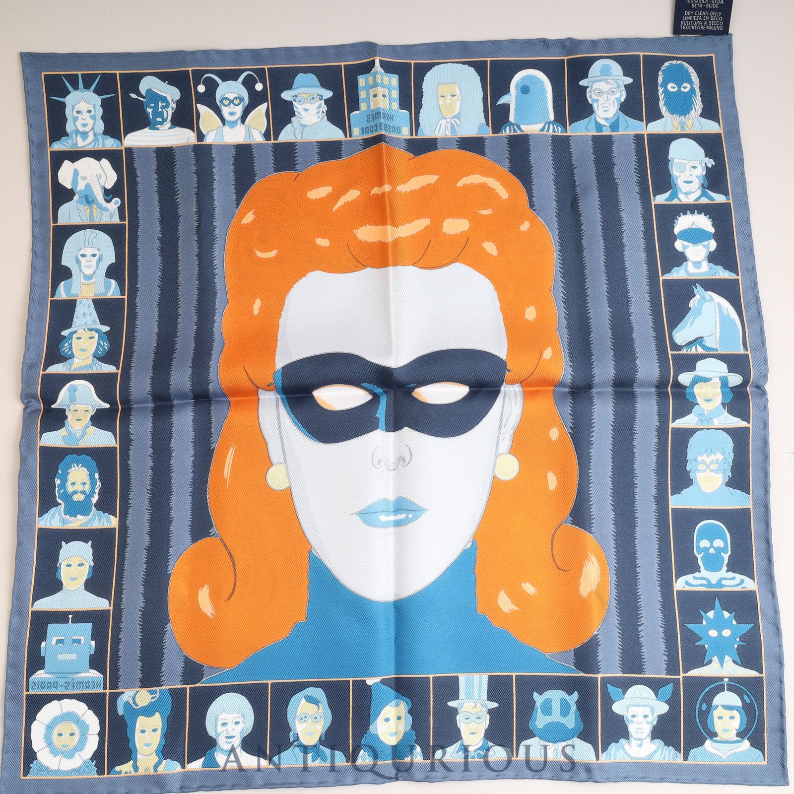 も*り様 美品　エルメス スカーフ カレ45 ドレスコード エルメス スカーフ カレ45 ドレスコード - メルカリ