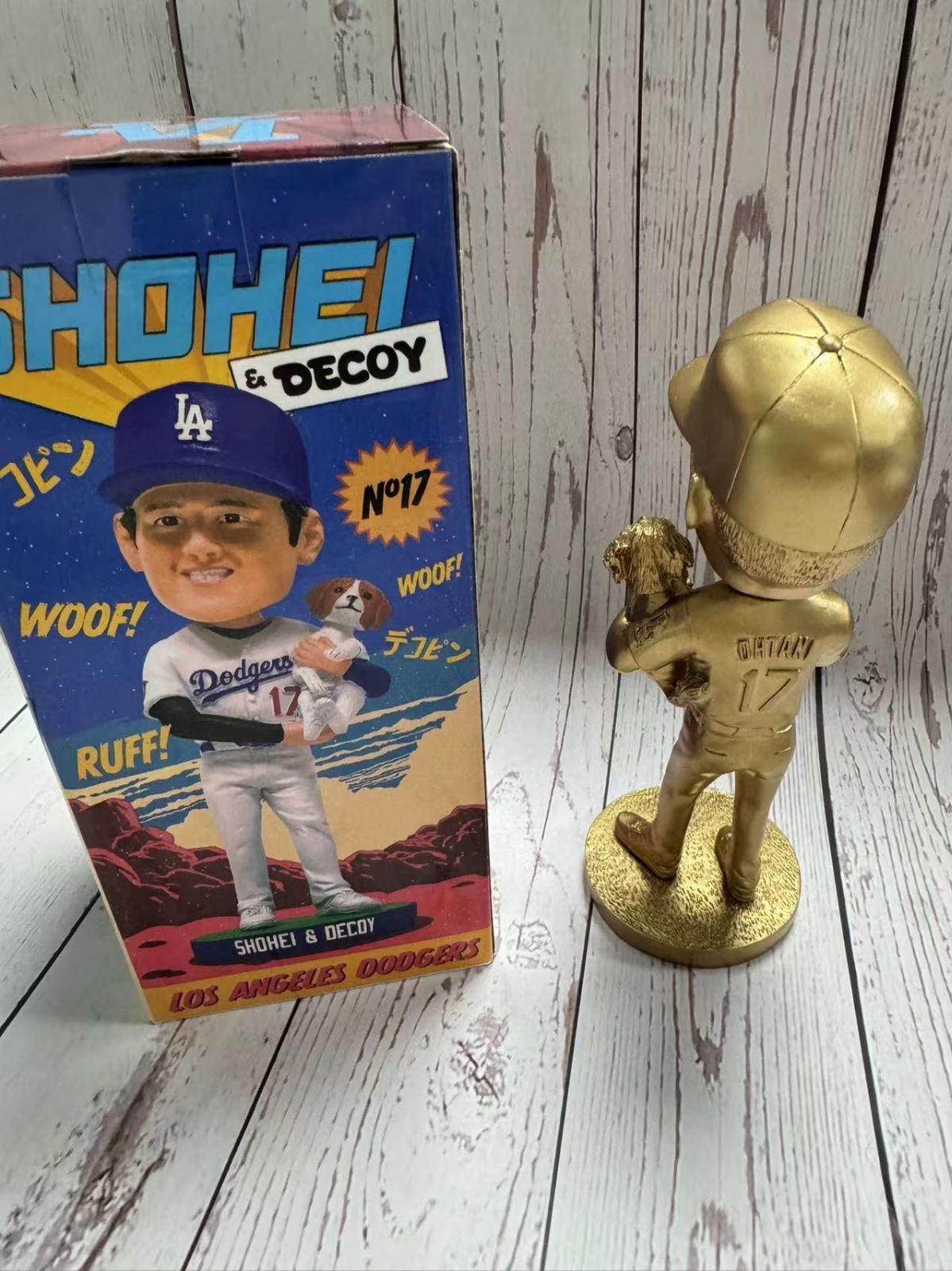 大谷＆デコピン　ボブルヘッド　***おまけ付き 楽天市場】【世界1024個限定】【月間優良ショップ】大谷翔平