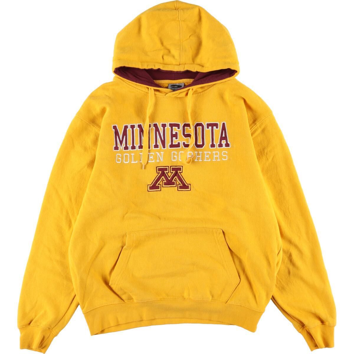 古着 STADIUM MINNESOTA TWIN CITIES ミネソタ大学 カレッジ スウェットプルオーバーパーカー メンズXL /eaa279416 【中古】/eaa279416