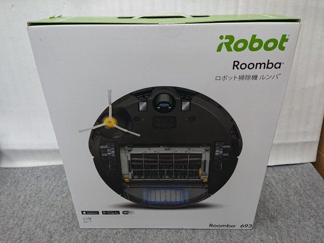 未使用品】 アイロボット iRobot ルンバ 693 ロボット掃除機