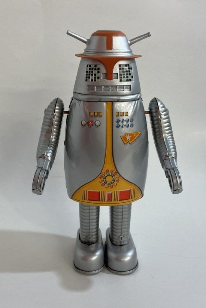 ビリケン商会 ゼンマイ歩行ブリキ キャプテンウルトラ ロボット