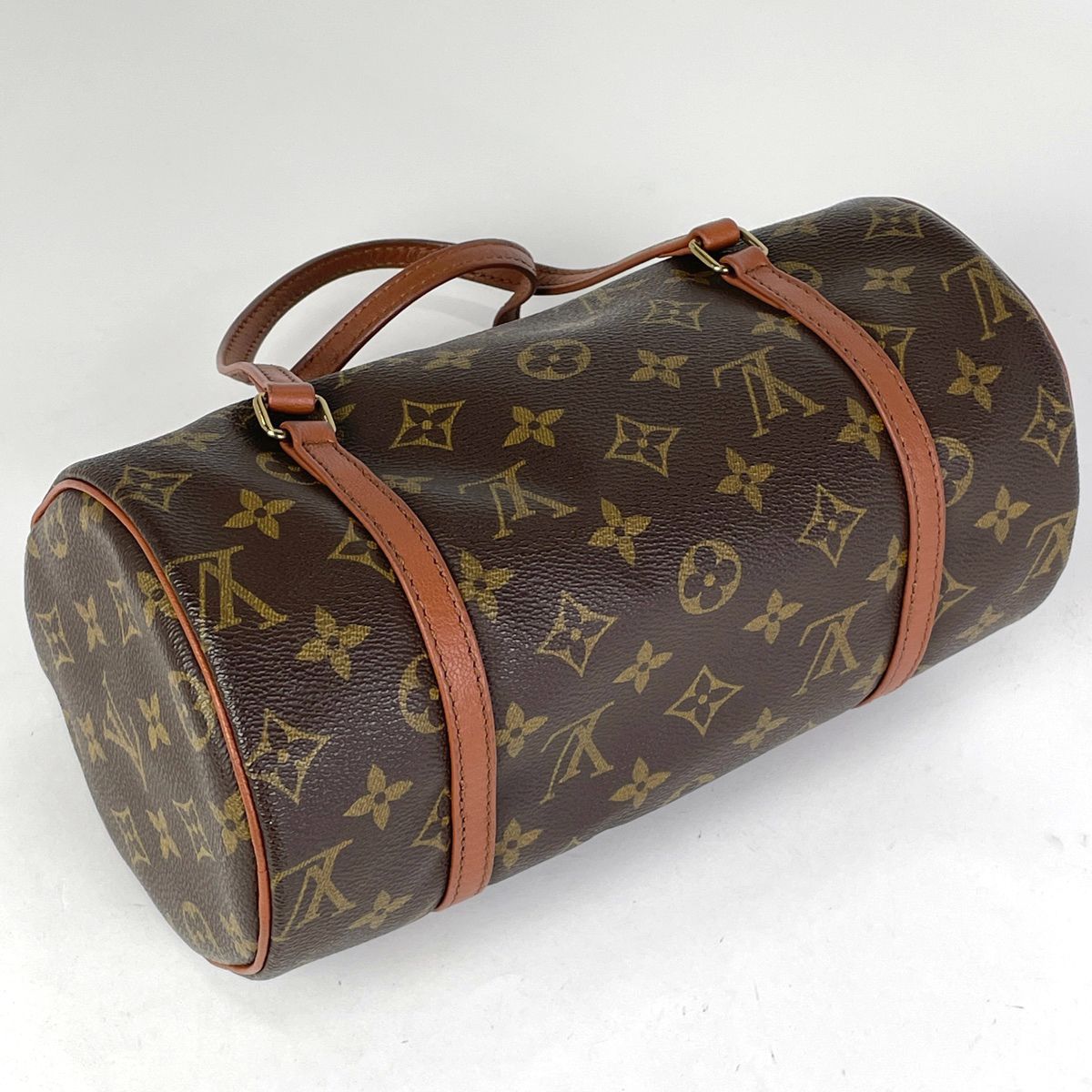 LOUIS VUITTON ルイヴィトン サックフェルモワール モノグラムヴィエンナ がま口 ハンドバッグ