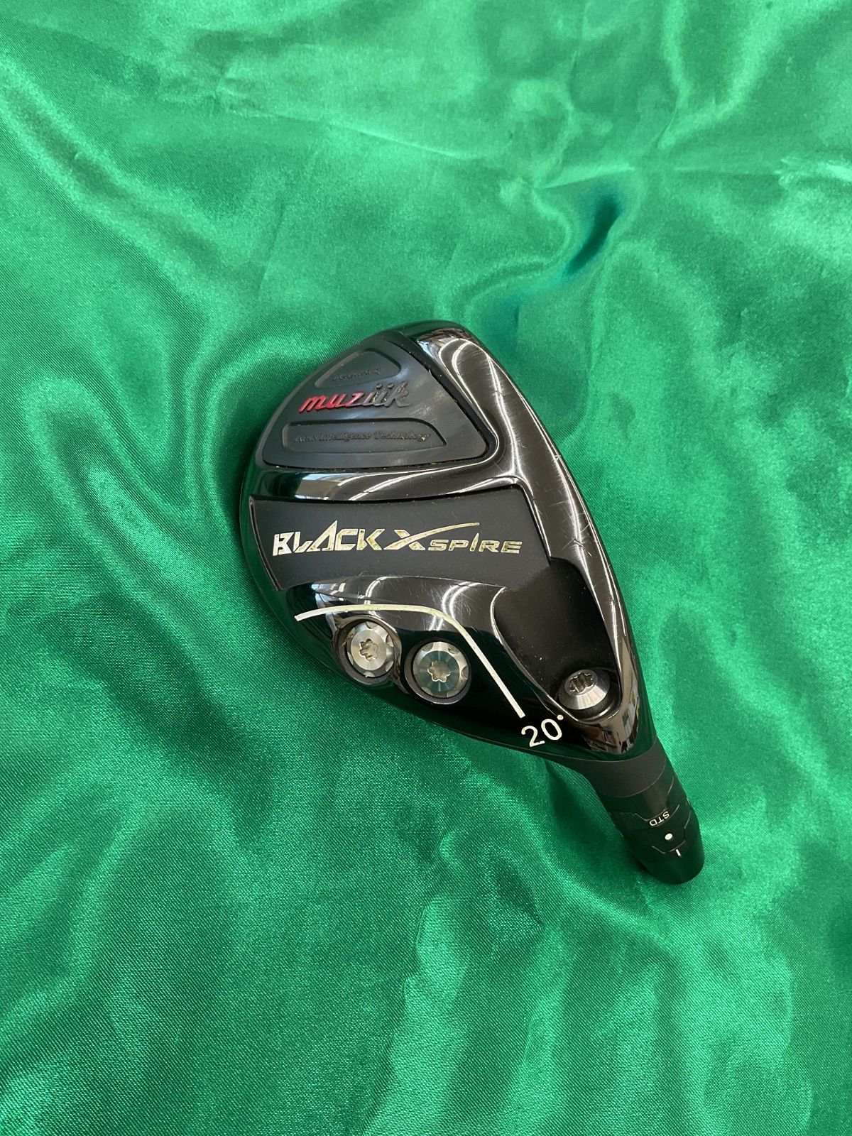 BLACK XSPIRE ユーティリティクラブ 20度 ムジーク Muziik