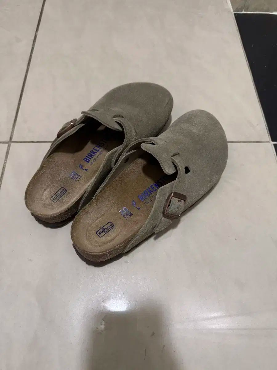 BIRKENSTOCK ビルケンシュトック トープ スエード klogg クロッグ 245