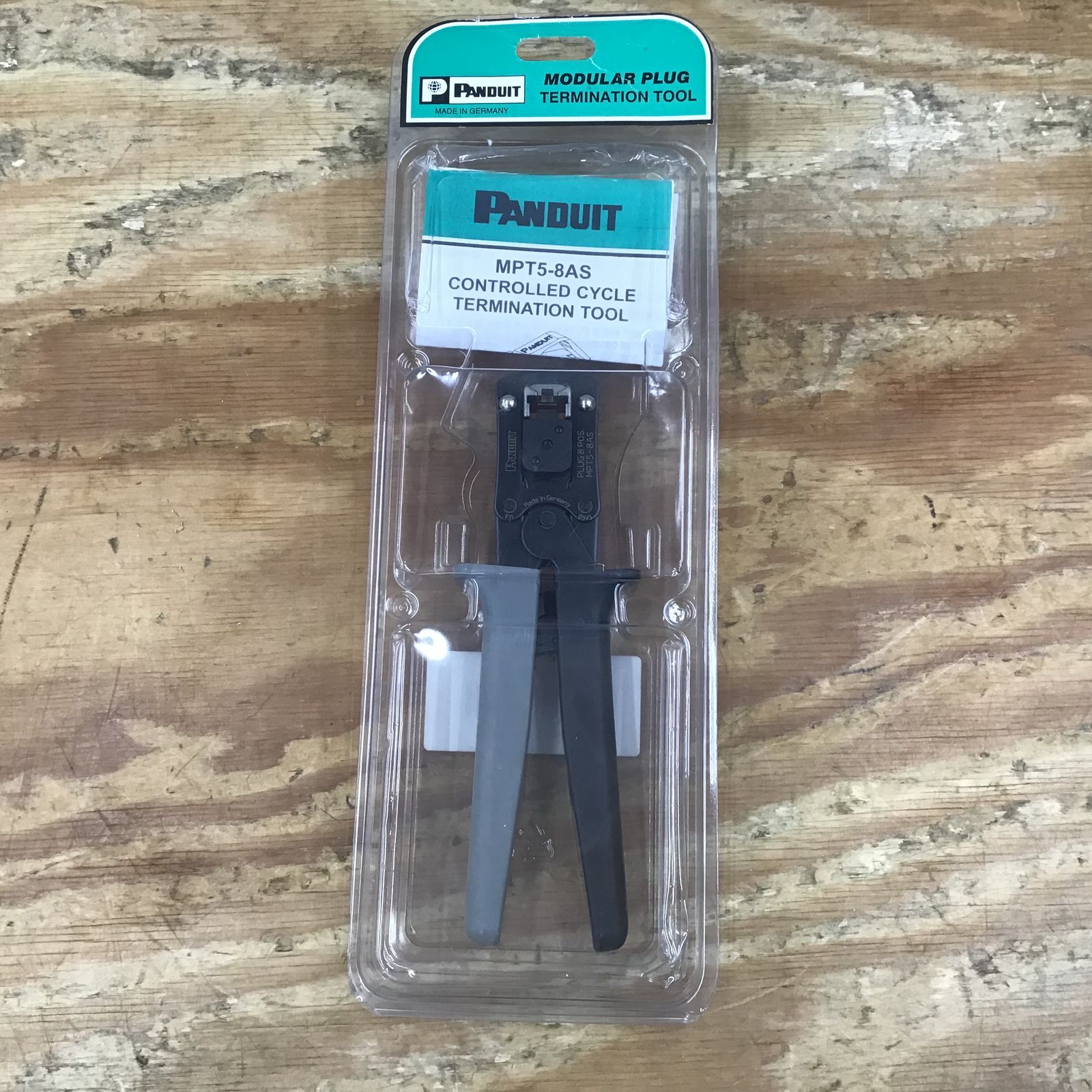 ▽パンドウィット(PANDUIT)モジュラープラグ圧着工具 MPT5-8AS 【柏店 