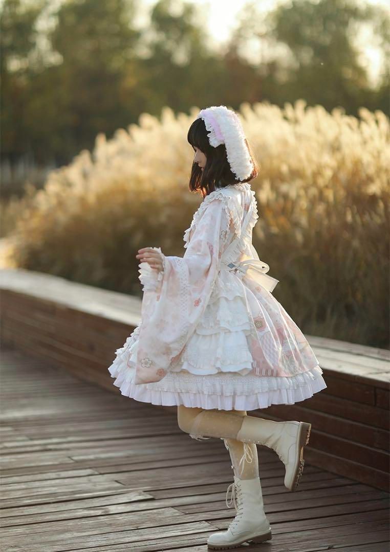和服風ロリータワンピース 着物風が可愛い和風ロリータファッション