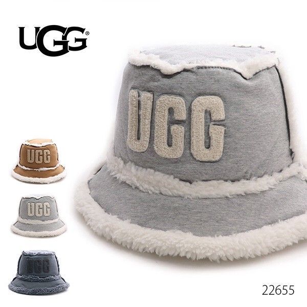 UGG/アグ 22655 Bonded Fleece Bucket Hat ボア バケットハット