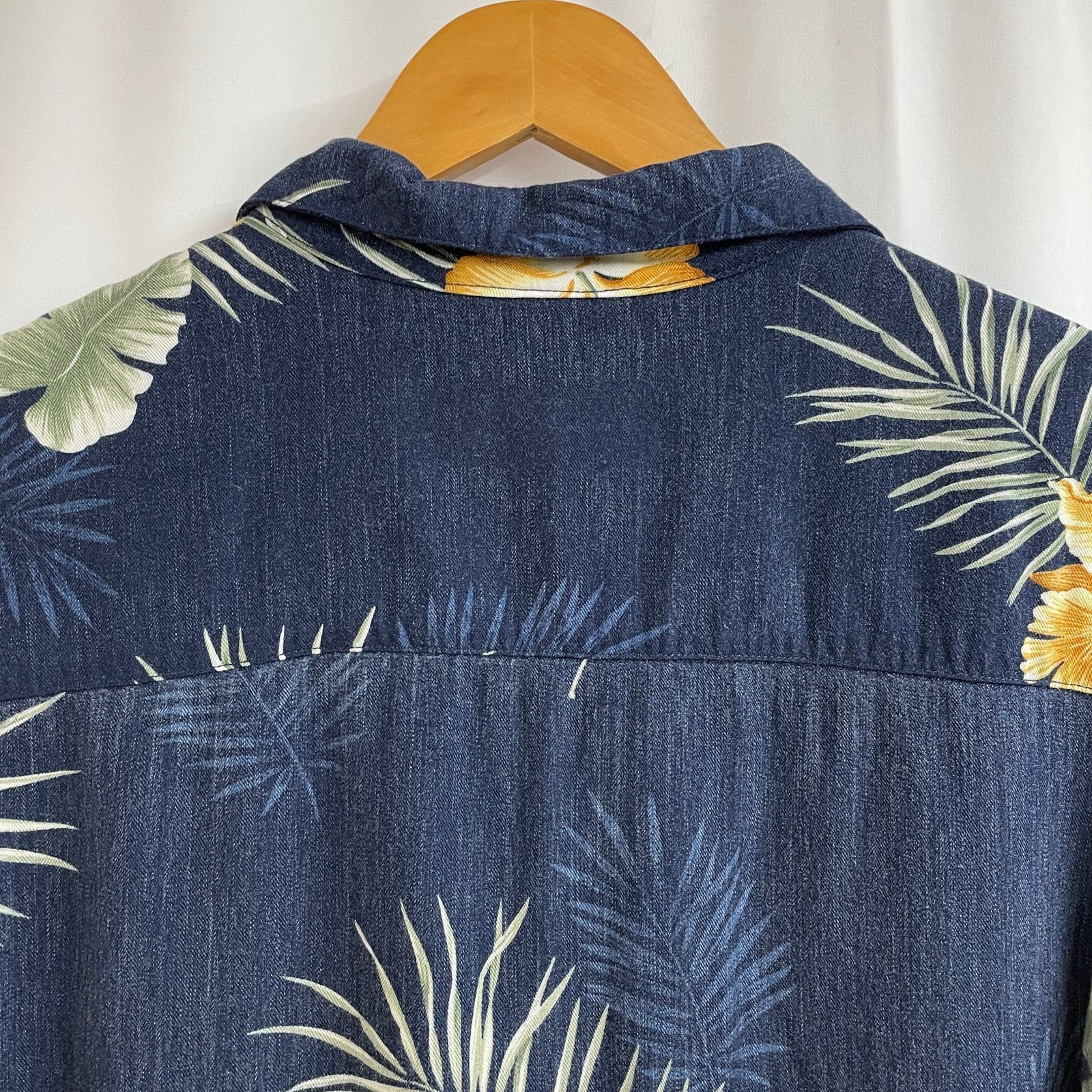 Vintage aloha shirt ヴィンテージ アロハシャツ オープンカラーココナッツボタン - メルカリ