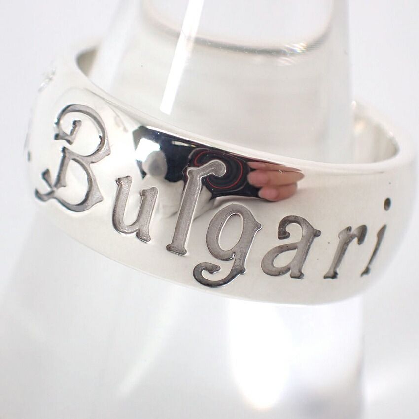15極美品 ブルガリ BVLGARI 925 リング 指輪 シルバー ON470 15極美品 ブルガリ BVLGARI 925 リング 指輪 シルバー ON470