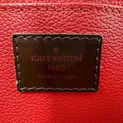 ♪Louis Vuitton　ルイヴィトン　N47516　ダミエ　ポシェットコスメティック　ブラウン　ポーチ　レディース