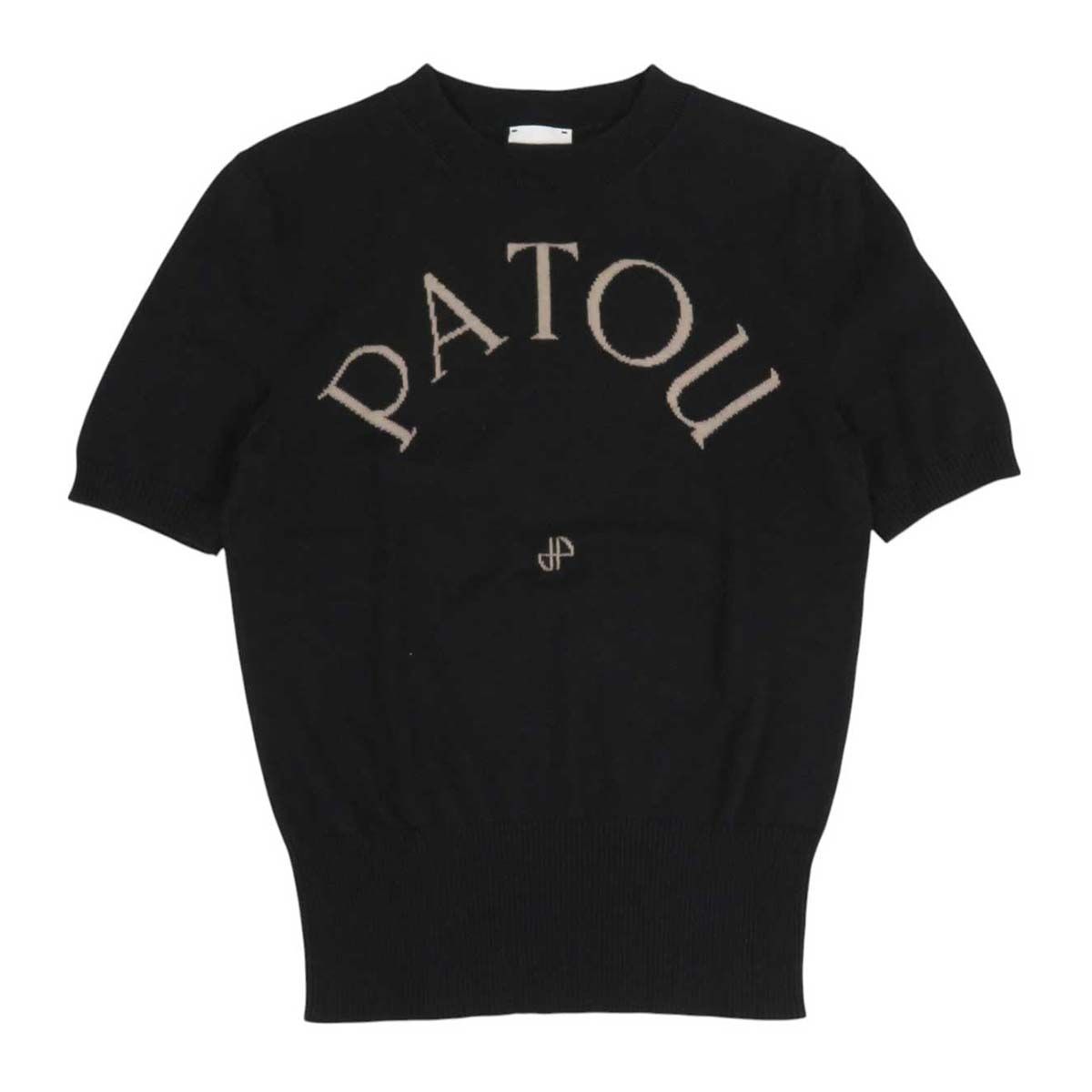 パトゥ PATOU ロゴ ショートスリーブ ニット KN0688045911B