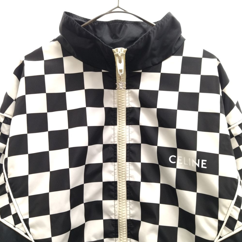 CELINE (セリーヌ) 21SS チェッカーフラッグ ナイロン ジャケット