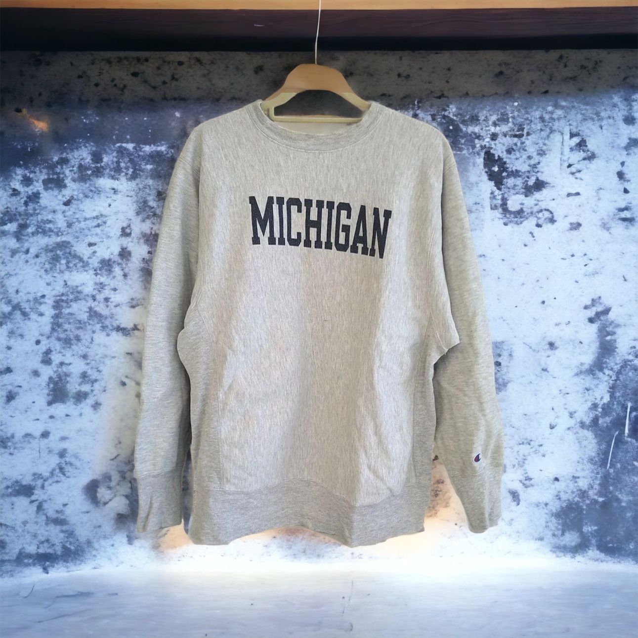 champion 90年代 USA製 MICHIGAN リバースウィーブ L