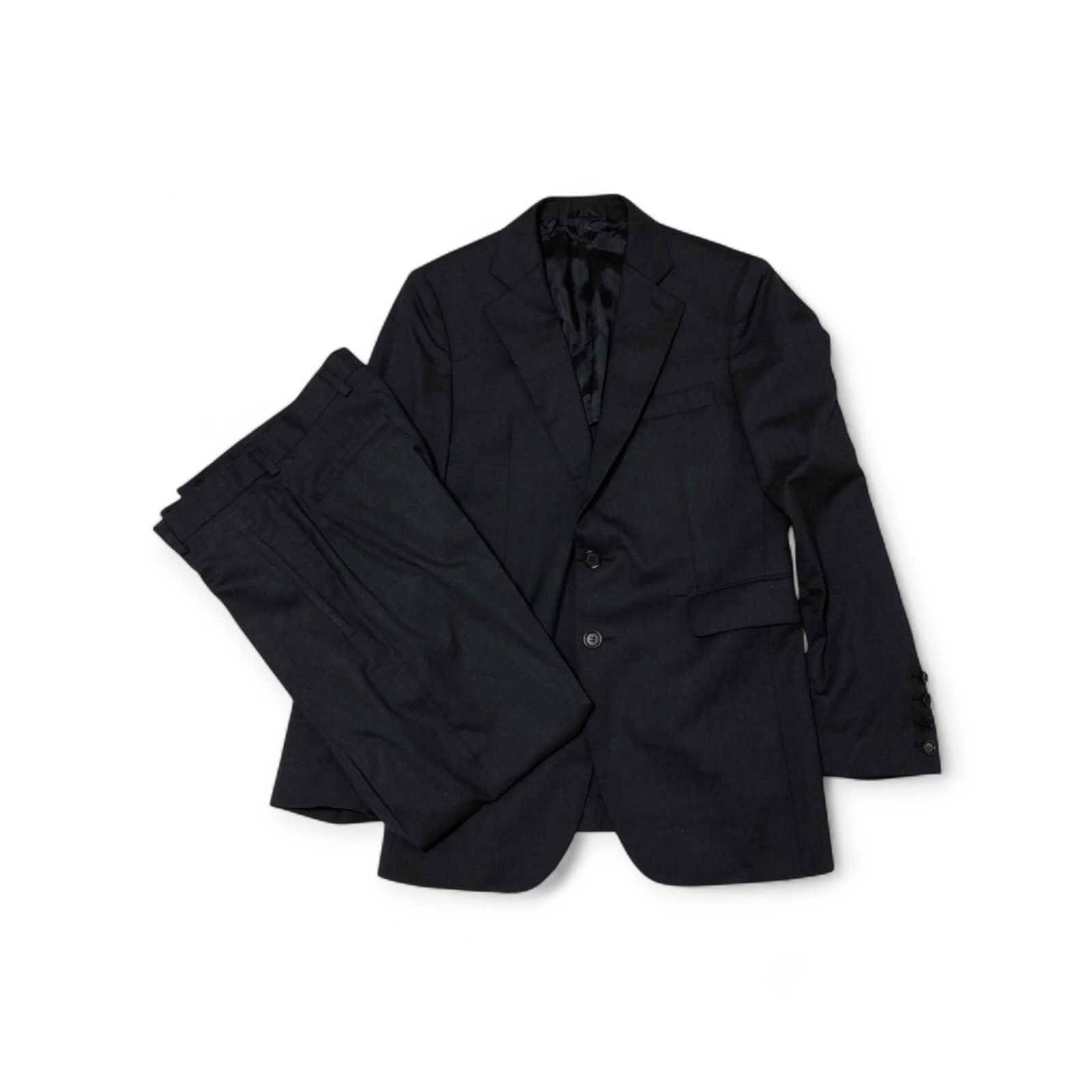 CoSTUME NATIONAL コスチュームナショナル　スーツ ジャケット　黒 美品 costume national homme コスチューム ナショナル オム サイズ44