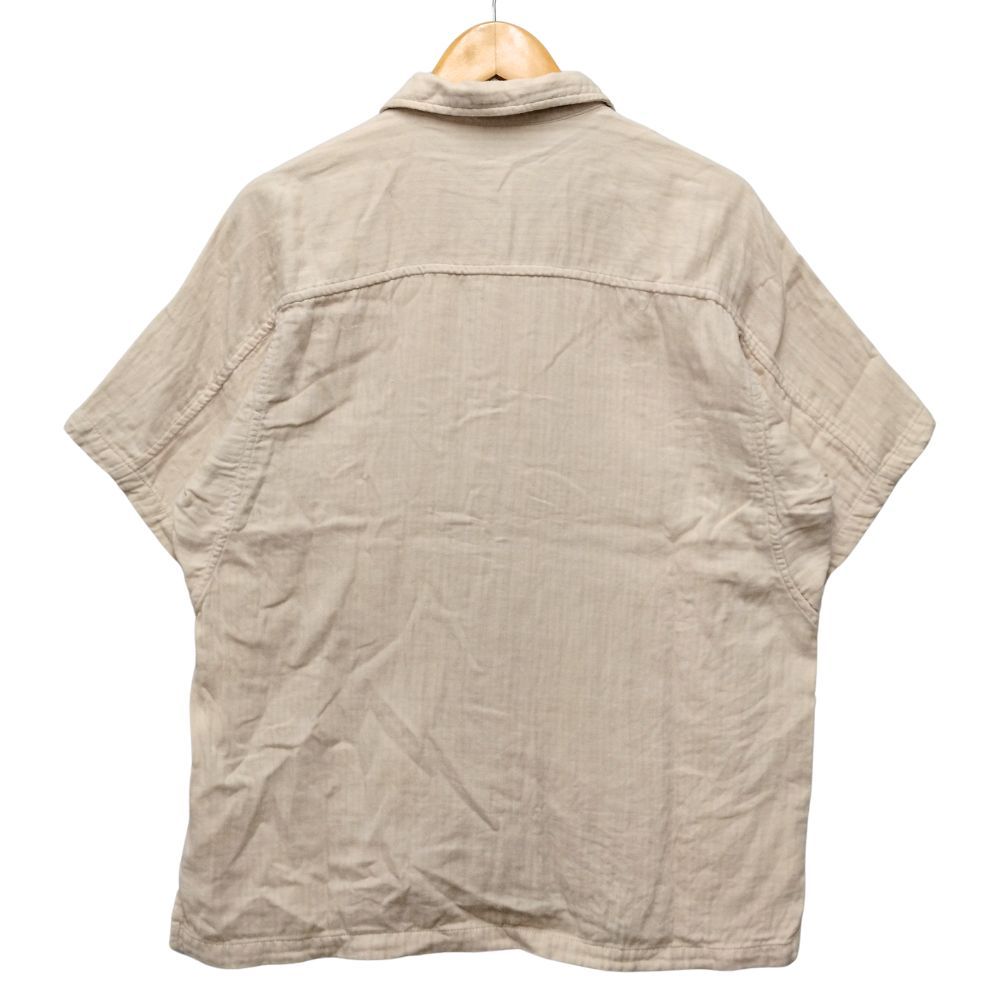 GOODENOUGH グッドイナフ ガーゼシャツ 半袖シャツ ベージュ