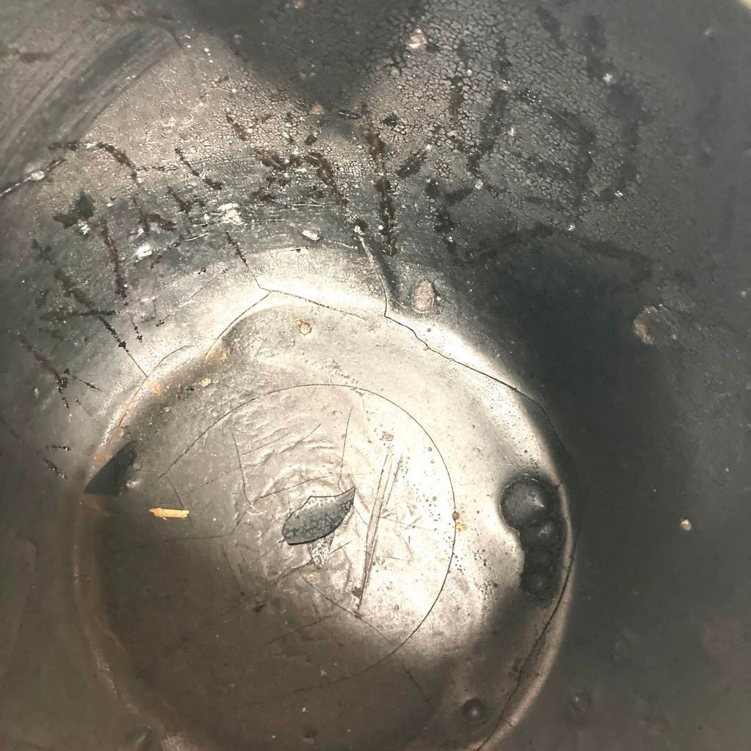 在銘 カニ彫 古銅花瓶 タカオ 直径18㎝ 東山6-0114 WWW_IBETON_RU