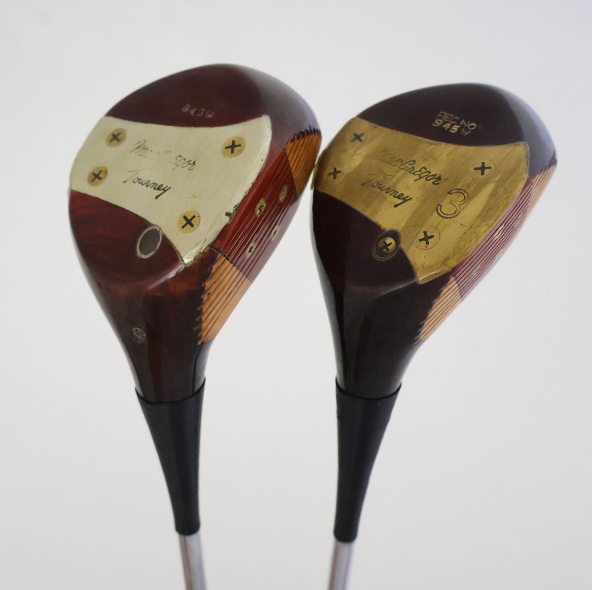 ○名器!Macgregor Tourney パーシモン 【ドライバー&3W 2本 ○名器!Macgregor Tourney パーシモン 【ドライバー&3W 2本
