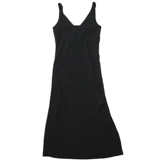 ZARA ワンピース クレープ ミディワンピース - ブラック | ZARA Japan / 日本