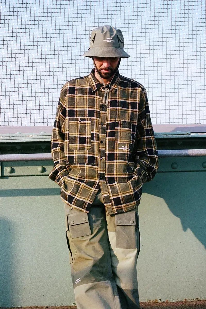 PALACE パレス ENGNIEERED GARMENTS エンジニアドガーメンツ パネル チェック ワーク シャツ
