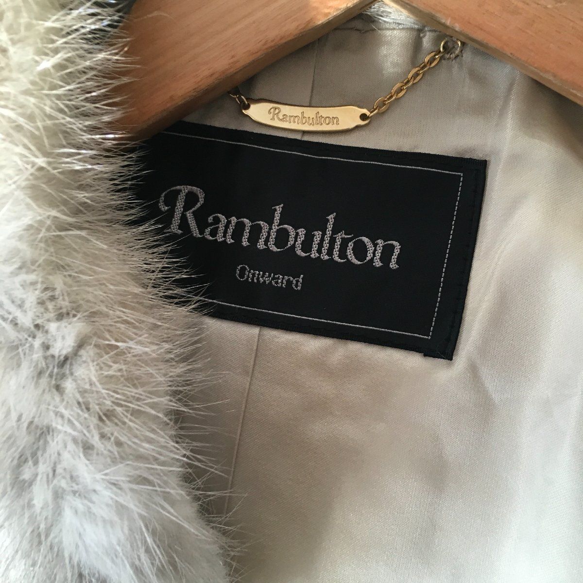 美品 Rambulton Onward オンワード サファイア MINKミンク 美品 Rambulton Onward オンワード サファイア MINKミンク