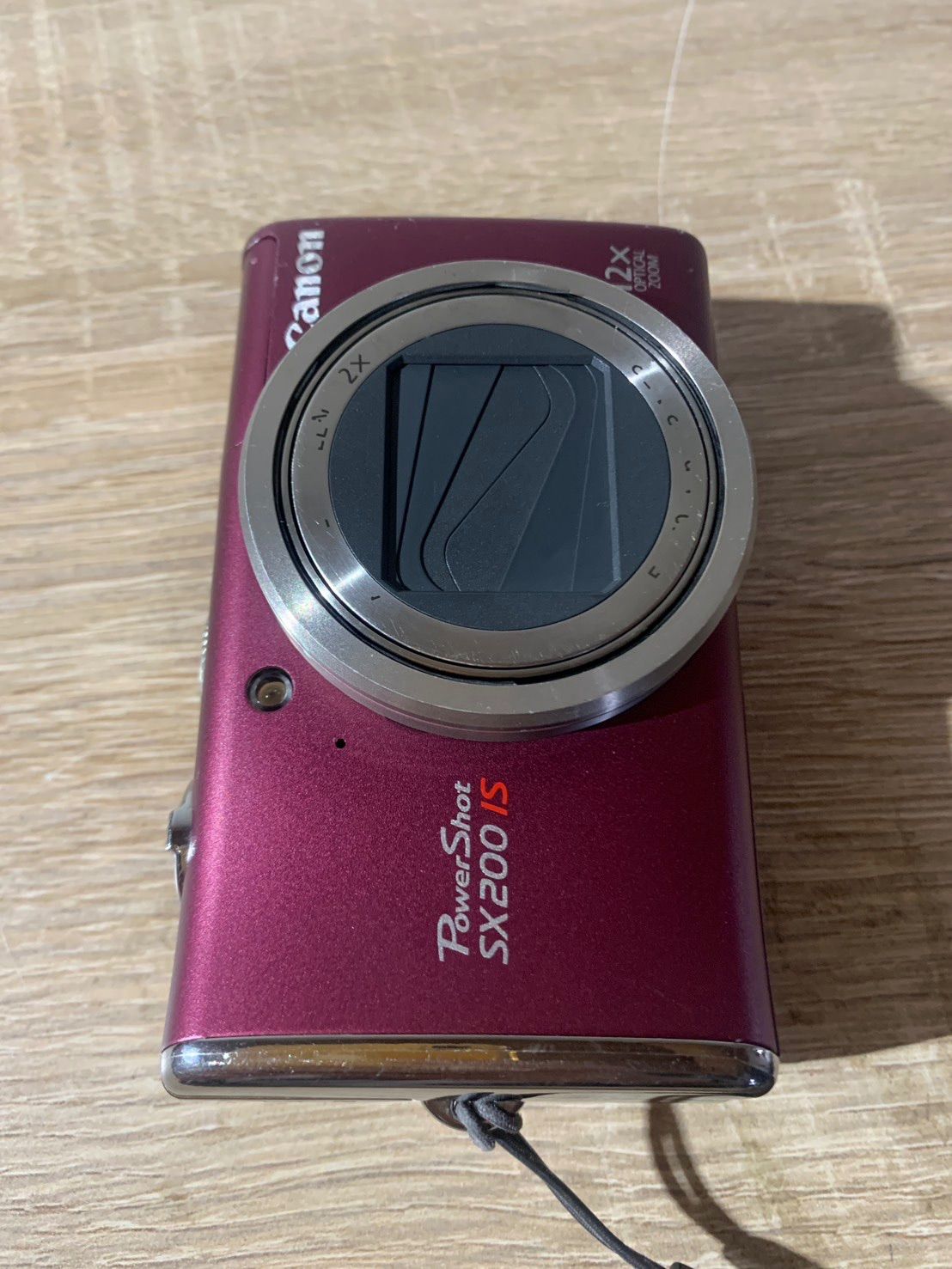 6148 Canon PowerShot SX200 IS バイオレット 動作確認済み デジカメ