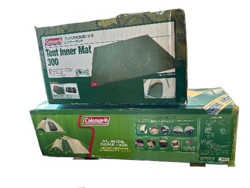 🍬新品未開封品🍬Coleman キャンプ用品 インナーマット＆テント al wide dome 300  Tent inner Mat300