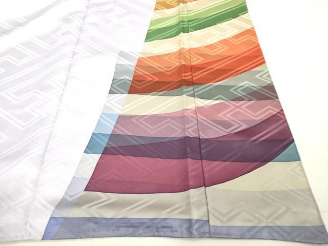 平和屋着物○男性 訪問着 抽象文様 洗える着物 DAAV8683tw - メルカリ