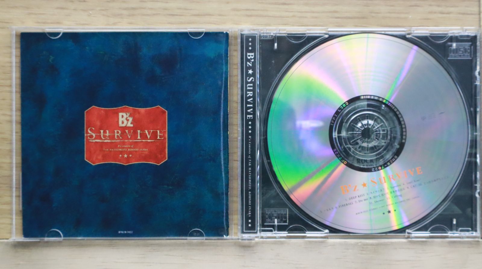 【中古】 ＪーＫＩＳＳ １/テクノ（川崎）/アンソロジー 国内盤CD☆ビーズ/B'z□ SURVIVE 【BMCR7022/4938068101017