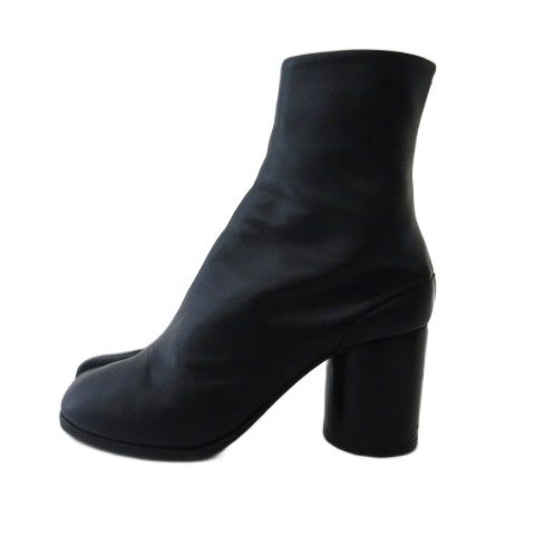 マルタンマルジェラ 22 Martin Margiela 22 S58WU0260 Tabi タビ アンクルブーツ レザー ブラック 黒 37 24cm