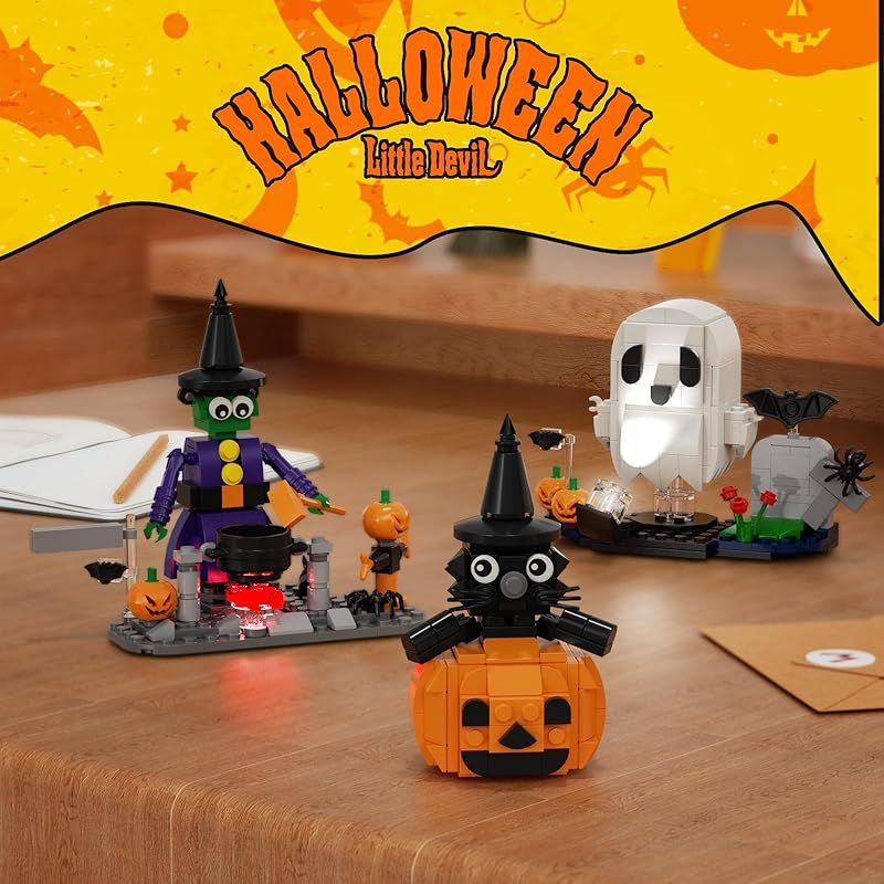 Piddie Patts フィギュア3点セット ハロウィン魔女ガイコツかぼちゃ Piddie Patts フィギュア3点セット ハロウィン魔女ガイコツ